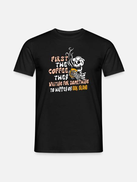 Oak Island Schatzsuche Geheimnis Von Oak Island - Männer T-Shirt - Schwarz