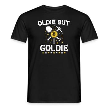 Goldgräber Goldbergbau Goldwaschen Goldmine - Männer T-Shirt - Schwarz - Vorne - AI Model Male 178 light (178cm)