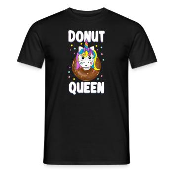 Donut Doughnut Baking Cake Baker - Männer T-Shirt - Schwarz - Vorne - AI Model Male 178 light (178cm)