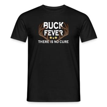 Deer Hunting Hunting Season Buck Hunting - Men's T-Shirt - black - Front - AI Model Male 178 light (178cm)