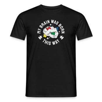 Autism Awareness Autism Disease Autistic Gift - Männer T-Shirt - Schwarz - Vorne - AI Model Male 178 light (178cm)