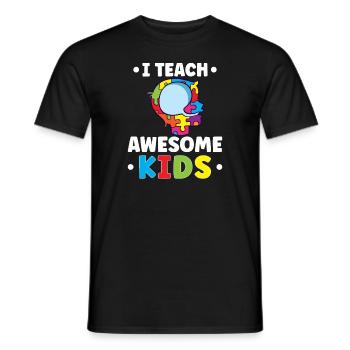 Sonderschullehrer Sped Teacher Inclusion - Männer T-Shirt - Schwarz - Vorne - AI Model Male 178 light (178cm)
