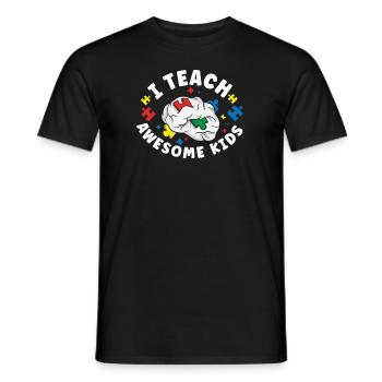 Sonderschullehrer Sped Teacher Inclusion - Männer T-Shirt - Schwarz - Vorne - AI Model Male 178 light (178cm)