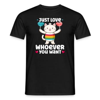 Lgbtq Transgender Gay Lesbian Feminismus Feminist - Männer T-Shirt - Schwarz - Vorne - AI Model Male 178 light (178cm)