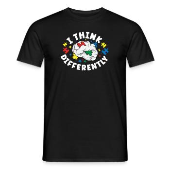 Autism Awareness Autism Disease Autistic Gift - Männer T-Shirt - Schwarz - Vorne - AI Model Male 178 light (178cm)