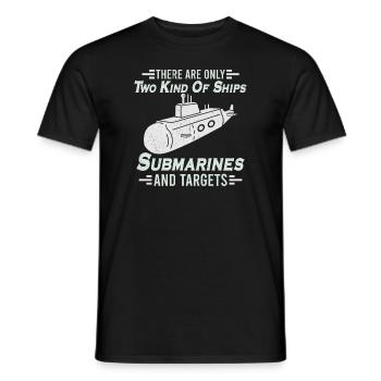 Submariner Definition Submarines Veteran Gift - Männer T-Shirt - Schwarz - Vorne - AI Model Male 178 light (178cm)