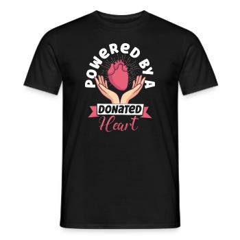 Open Heart Surgery Heart Surgery Survivor - Men's T-Shirt - black - Front - AI Model Male 178 light (178cm)