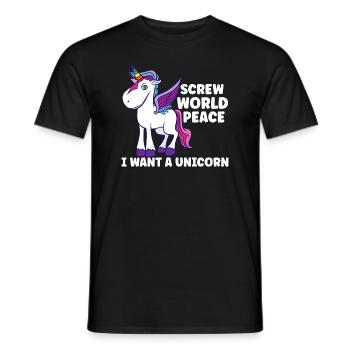 Horse Dressage Horseback-Riding Horse Girl Barn - Männer T-Shirt - Schwarz - Vorne - AI Model Male 178 light (178cm)