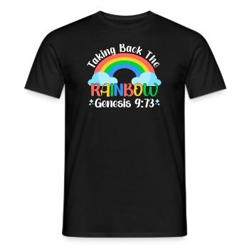 Pansexual Gay Pansexuality Asexual Asexuality - Männer T-Shirt - Schwarz - Vorne - AI Model Male 178 light (178cm)