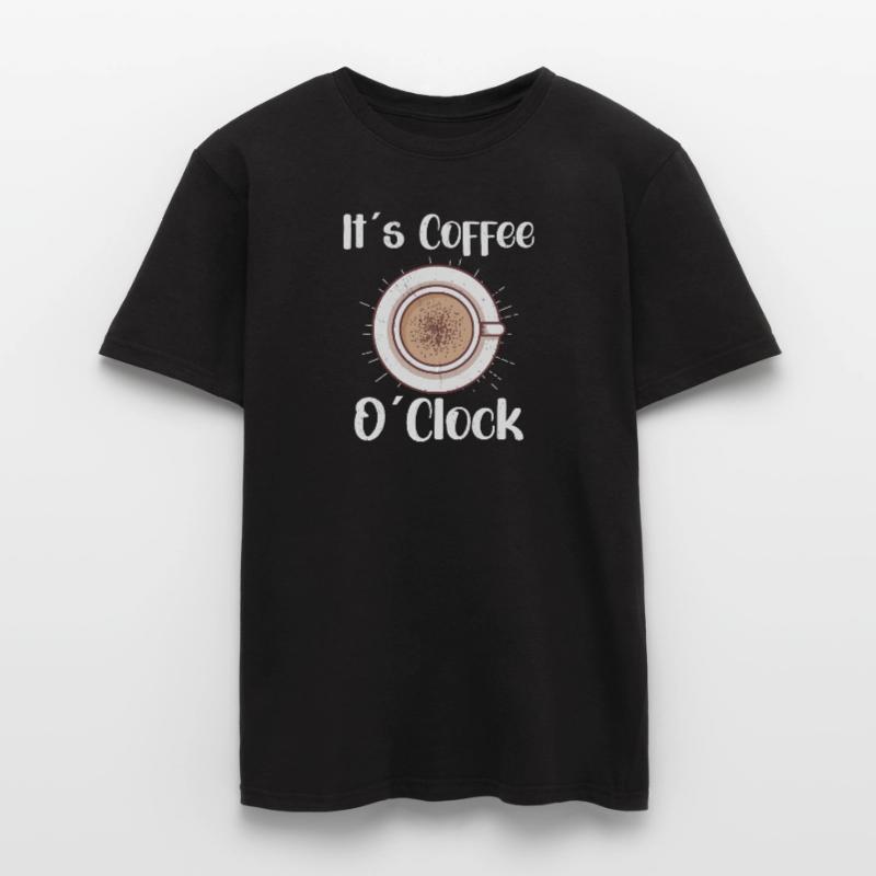 Coffee Lover Caffeine Molecule Java Latte Espresso Männer T-Shirt