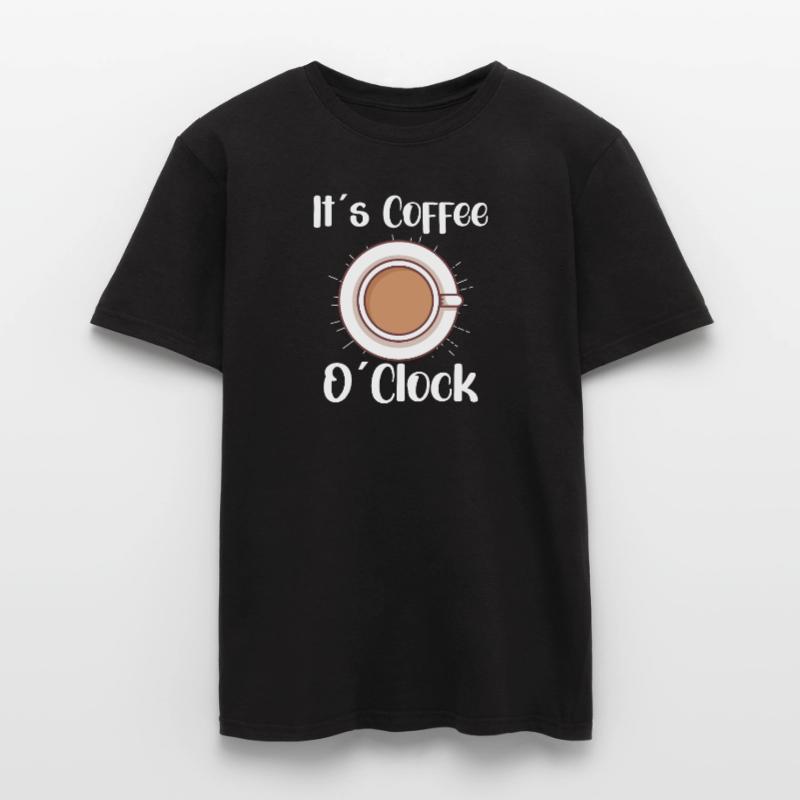 Coffee Lover Caffeine Molecule Java Latte Espresso Männer T-Shirt
