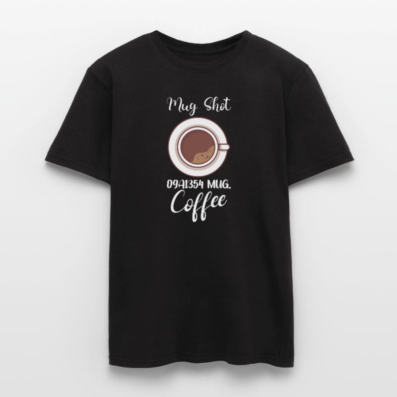 Coffee Lover Caffeine Molecule Java Latte Espresso Männer T-Shirt