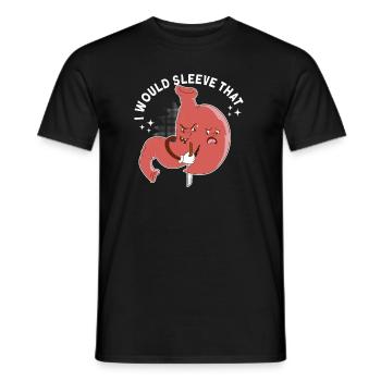 Gastric sleeve gastrectomy Sleeve gastrectomy - Men's T-Shirt - black - Front - AI Model Male 178 light (178cm)