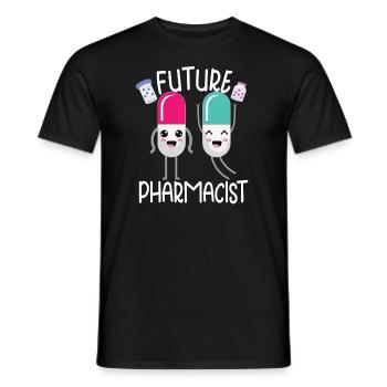 Lustige Apotheker-apotheken-techniker-apotheke - Männer T-Shirt - Schwarz - Vorne - AI Model Male 178 light (178cm)