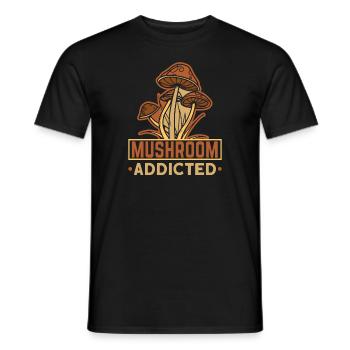 Morels Mushroom Picker Champignon Fermier Champignon - T-shirt homme - noir - Devant - AI Model Male 178 light (178cm)