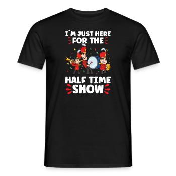 Marching Band Clarinetist School Probenmusik - Männer T-Shirt - Schwarz - Vorne - AI Model Male 178 light (178cm)
