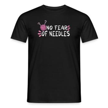 Sewing Machine Fun Sewing Sewing Sewing Fan Hobby - Men's T-Shirt - black - Front - AI Model Male 178 light (178cm)