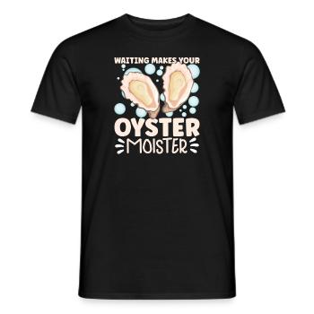 Amateurs d’huîtres Drôle d’huîtres Shucker d’huîtres - T-shirt homme - noir - Devant - AI Model Male 178 light (178cm)