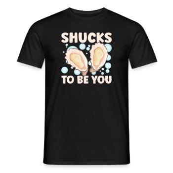 Auster-liebhaber Lustige Auster Auster Shucker - Männer T-Shirt - Schwarz - Vorne - AI Model Male 178 light (178cm)