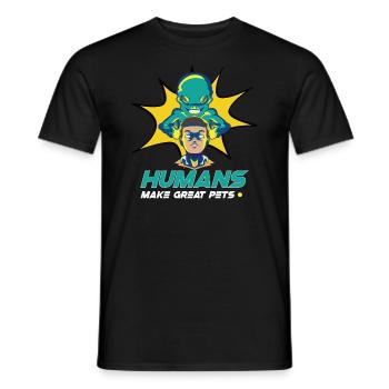 Alien Extraterrestrial Area 51 Ufo Space Geek - Männer T-Shirt - Schwarz - Vorne - AI Model Male 178 light (178cm)