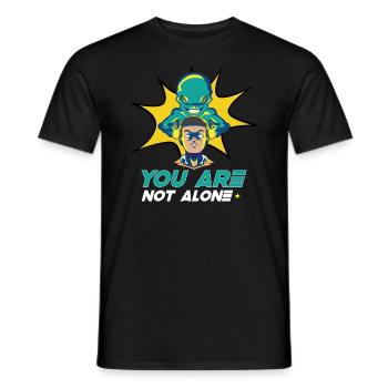 Alien Extraterrestrial Area 51 Ufo Space Geek - Männer T-Shirt - Schwarz - Vorne - AI Model Male 178 light (178cm)