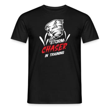 Meteorologie-kindertornado-sturm, Der Sturm-fan - Männer T-Shirt - Schwarz - Vorne - AI Model Male 178 light (178cm)