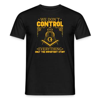Conspiracy theories Conspiracy theorists - Men's T-Shirt - black - Front - AI Model Male 178 light (178cm)