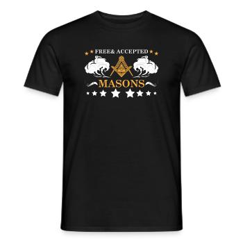 Conspiracy theories Conspiracy theorists - Men's T-Shirt - black - Front - AI Model Male 178 light (178cm)
