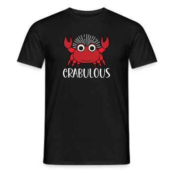 Crab Crab Shrimp Whisperer Crab Hunting Fisherman - Men's T-Shirt - black - Front - AI Model Male 178 light (178cm)