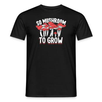 Morels Mushroom Picker Mushroom Farmer Mushroom - Männer T-Shirt - Schwarz - Vorne - AI Model Male 178 light (178cm)