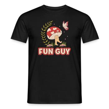 Morels Mushroom Picker Mushroom Farmer Mushroom - Männer T-Shirt - Schwarz - Vorne - AI Model Male 178 light (178cm)
