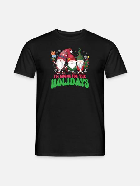 Gartenzwerge Gnome Lover Funny Gnome Gardening - Männer T-Shirt - Schwarz