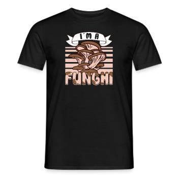 Morels Mushroom Picker Mushroom Farmer Mushroom - T-shirt homme - noir - Devant - AI Model Male 178 light (178cm)