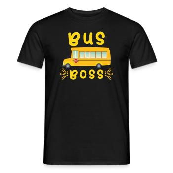 Schulbusfahrer Sei Nett Zum Schulbusfahrer - Männer T-Shirt - Schwarz - Vorne - AI Model Male 178 light (178cm)