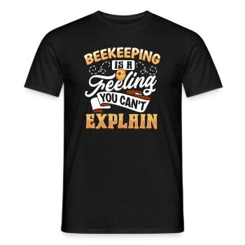 Honey Bee Beekeeping Beekeeper Honeybee Beekeeping - Männer T-Shirt - Schwarz - Vorne - AI Model Male 178 light (178cm)