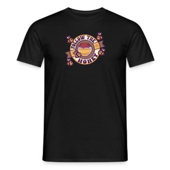 Honey Bee Beekeeping Beekeeper Honeybee Beekeeping - Men's T-Shirt - black - Front - AI Model Male 178 light (178cm)