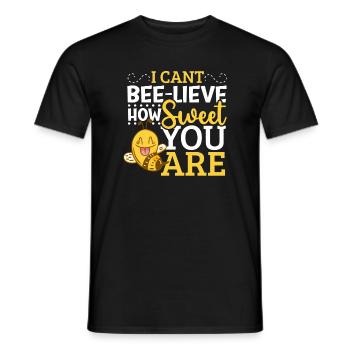 Honey Bee Beekeeping Beekeeper Honeybee Beekeeping - Männer T-Shirt - Schwarz - Vorne - AI Model Male 178 light (178cm)