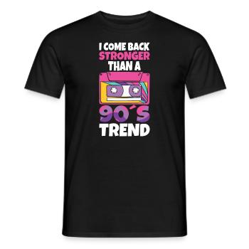 Cassette Type Vintage Cassette Retro Cassette Love - Men's T-Shirt - black - Front - AI Model Male 178 light (178cm)