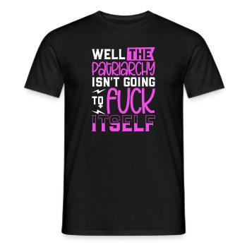 Feminism Women's Power Pro-choice Pro Abortion - Men's T-Shirt - black - Front - AI Model Male 178 light (178cm)