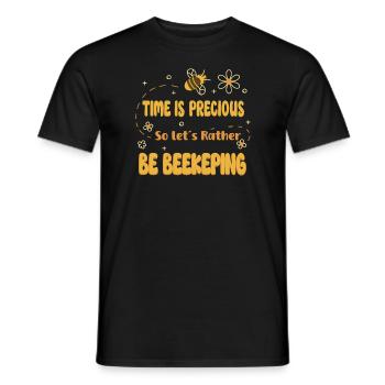 Honey Bee Beekeeping Beekeeper Honeybee Beekeeping - Männer T-Shirt - Schwarz - Vorne - AI Model Male 178 light (178cm)