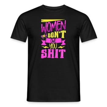 Féminisme Le pouvoir des femmes pro-choix Pro Avortement - T-shirt homme - noir - Devant - AI Model Male 178 light (178cm)