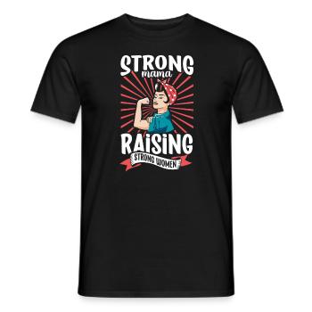 Féminisme Le pouvoir des femmes pro-choix Pro Avortement - T-shirt homme - noir - Devant - AI Model Male 178 light (178cm)