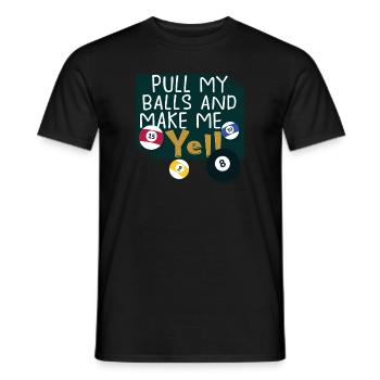 Jeu de cartes de bingo Grand-mère Joueur de bingo Cartes de bingo - T-shirt homme - noir - Devant - AI Model Male 178 light (178cm)