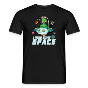 Alien Extraterrestrial Area 51 Ufo Space Geek - Männer T-Shirt - Schwarz - Vorne - AI Model Male 178 light (178cm)