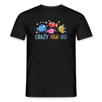 Aquaristik Aquarium Keeper Fishkeeper - Männer T-Shirt - Schwarz - Vorne - AI Model Male 178 light (178cm)