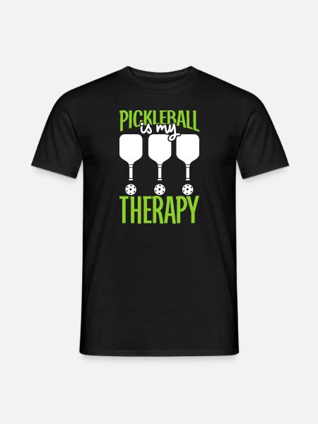Pickleball Player Pickleball Paddle Pickleball - Men's T-Shirt - black
