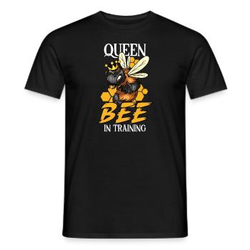 Honey beekeeping Beekeepers Honey bee apiary - Men's T-Shirt - black - Front - AI Model Male 178 light (178cm)