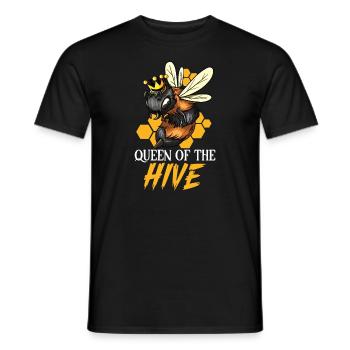 Honey beekeeping Beekeepers Honey bee apiary - Men's T-Shirt - black - Front - AI Model Male 178 light (178cm)