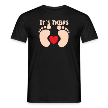 Mère porteuse de substitution Maman de mère porteuse gestationnelle - T-shirt homme - noir - Devant - AI Model Male 178 light (178cm)