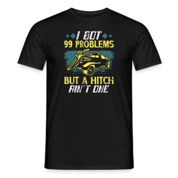 Repo-agent Repo Man Repossession Agent - Men's T-Shirt - black - Front - AI Model Male 178 light (178cm)